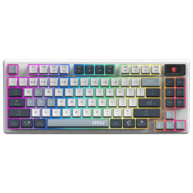 MSI FORGE GK600 TKL Wireless SKY (FR - Azerty) Claviers MSI, Ultra Pc Gamer Maroc