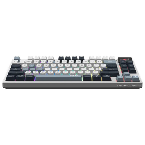 MSI FORGE GK600 TKL Wireless SKY (FR - Azerty) Claviers MSI, Ultra Pc Gamer Maroc