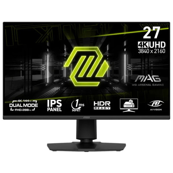 MSI MAG 275UPD E14 27" IPS 144 Hz 1ms 4K Moniteurs Gamer MSI, Ultra Pc Gamer Maroc