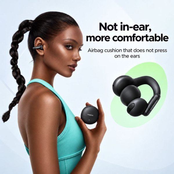Ugreen HiTune S5 True Wireless Earbuds Noir Casques UGREEN, Ultra Pc Gamer Maroc