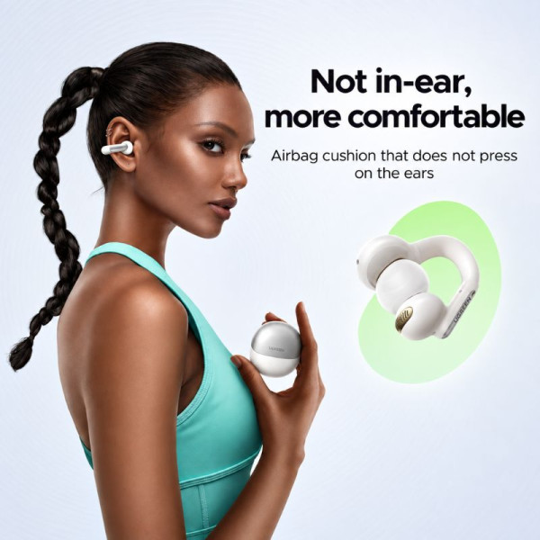 Ugreen HiTune S5 True Wireless Earbuds Blanc Casques UGREEN, Ultra Pc Gamer Maroc