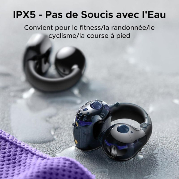 Ugreen HiTune S3 True Wireless Earbuds Noir Casques UGREEN, Ultra Pc Gamer Maroc