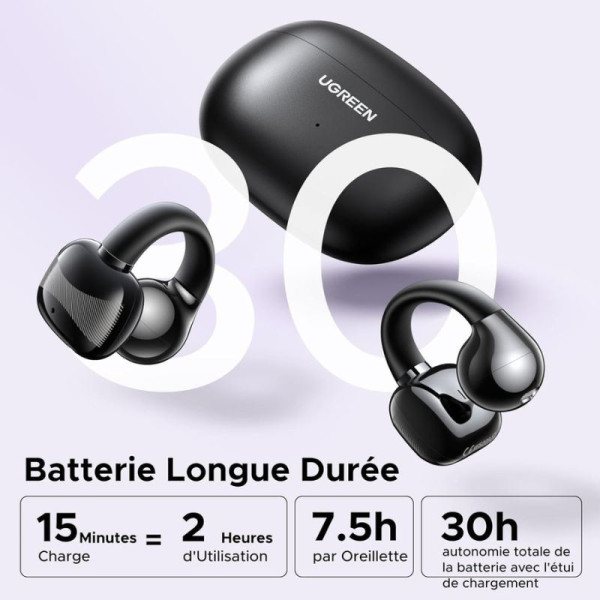 Ugreen HiTune S3 True Wireless Earbuds Noir Casques UGREEN, Ultra Pc Gamer Maroc