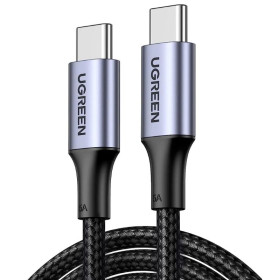 Ugreen Cable USB-C to USB-C 5A/100W 1m Gris Connectique PC UGREEN, Ultra Pc Gamer Maroc