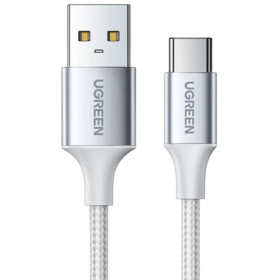 Ugreen Cable USB-A 2.0 to USB-C 1m Blanc Connectique PC UGREEN, Ultra Pc Gamer Maroc