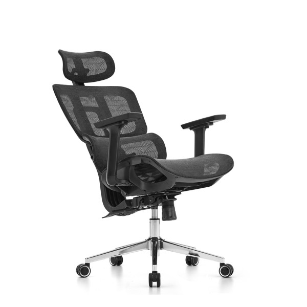 SKILLCHAIRS Ergo Venezia (Black) Chaise ergonomique SKILLCHAIRS, Ultra Pc Gamer Maroc