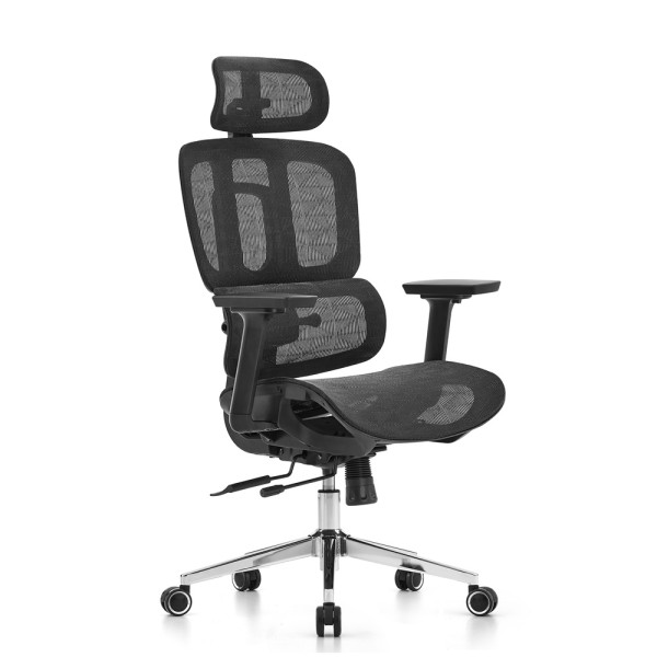 SKILLCHAIRS Ergo Venezia (Black) Chaise ergonomique SKILLCHAIRS, Ultra Pc Gamer Maroc
