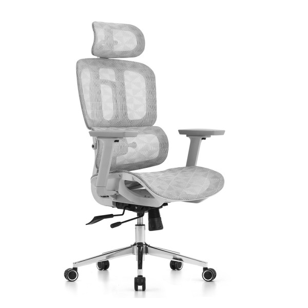 SKILLCHAIRS Ergo Venezia (Gray) Chaise ergonomique SKILLCHAIRS, Ultra Pc Gamer Maroc