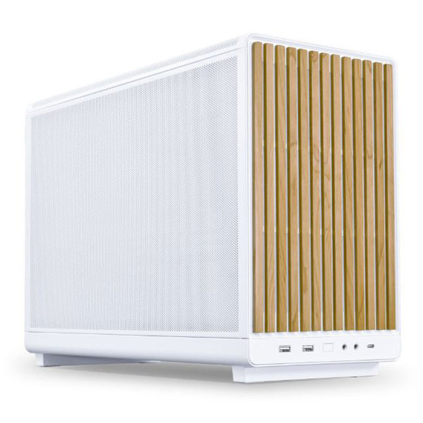 Lian Li A3 (White/Wooden Panel) Les Minis Boitiers Lian Li, Ultra Pc Gamer Maroc