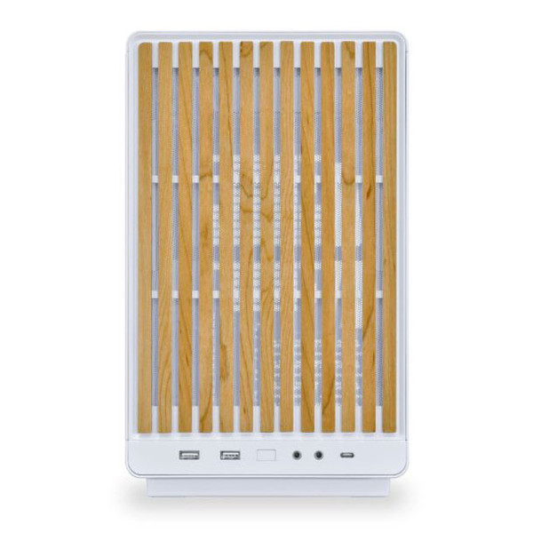 Lian Li A3 (White/Wooden Panel) Les Minis Boitiers Lian Li, Ultra Pc Gamer Maroc
