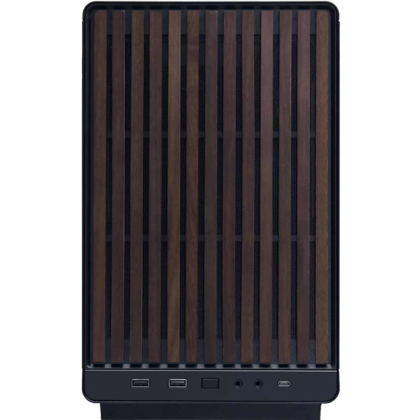 Lian Li A3 (Black/Wooden Panel/Tempered Glass) Les Minis Boitiers Lian Li, Ultra Pc Gamer Maroc