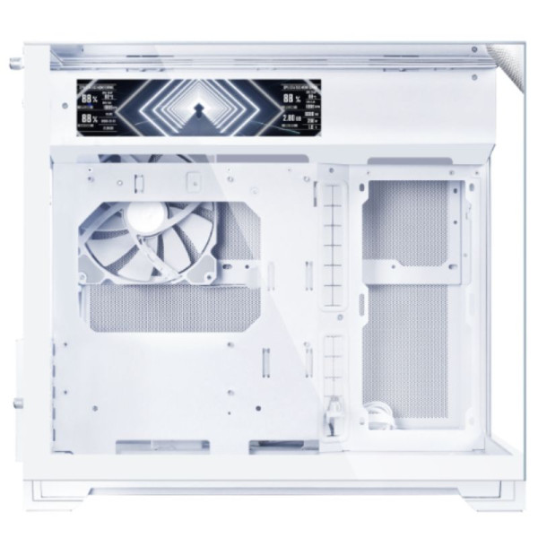 Lian Li O11 Vision-M Digital (White) Les Minis Boitiers Lian Li, Ultra Pc Gamer Maroc