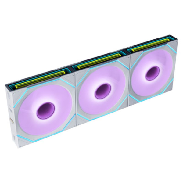 Lian Li UNI FAN SL-INF FLEX 120 White (3 Pack) Ventilateurs boîtier Lian Li, Ultra Pc Gamer Maroc