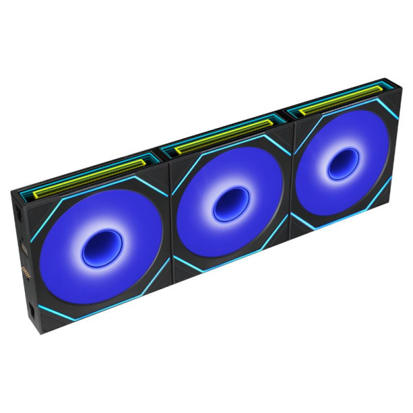Lian Li UNI FAN SL-INF FLEX Reverse 120 Black (3 Pack) Ventilateurs boîtier Lian Li, Ultra Pc Gamer Maroc