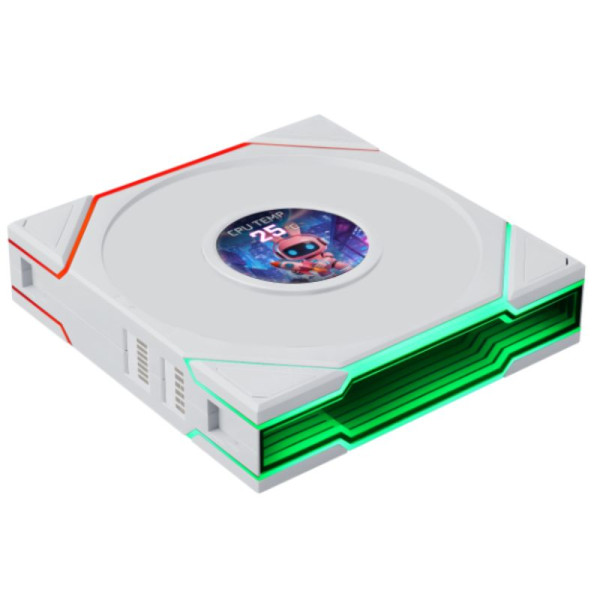 Lian Li UNI FAN TL LCD FLEX 120 (White) Ventilateurs boîtier Lian Li, Ultra Pc Gamer Maroc