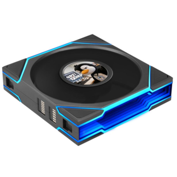 Lian Li UNI FAN TL LCD FLEX Reverse 120 Black (3 Pack) Ventilateurs boîtier Lian Li, Ultra Pc Gamer Maroc