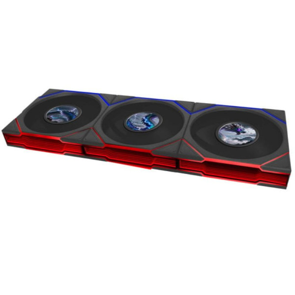 Lian Li UNI FAN TL LCD FLEX Reverse 120 Black (3 Pack) Ventilateurs boîtier Lian Li, Ultra Pc Gamer Maroc