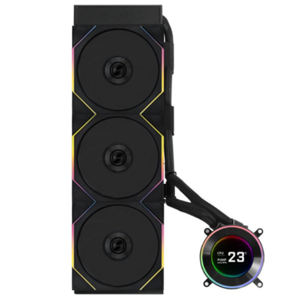 Lian Li HydroShift II LCD-C 360TL (Black) Kits Watercooling Lian Li, Ultra Pc Gamer Maroc