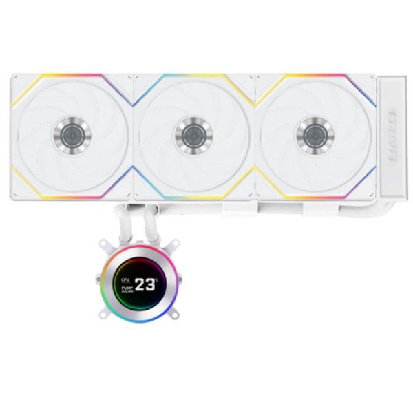 Lian Li HydroShift II LCD-C 360TL (White) Kits Watercooling Lian Li, Ultra Pc Gamer Maroc