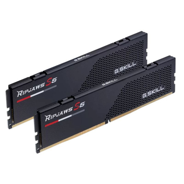 G.Skill RipJaws S5 Low Profile 32 Go (2 x 16 Go) DDR5 6000 MHz CL36 Noir Mémoire vive DDR5 G.Skill, Ultra Pc Gamer Maroc