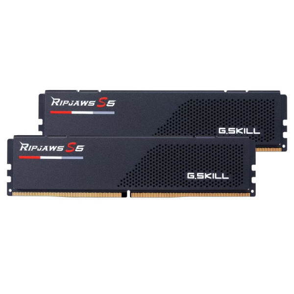 G.Skill RipJaws S5 Low Profile 32 Go (2 x 16 Go) DDR5 6000 MHz CL36 Noir Mémoire vive DDR5 G.Skill, Ultra Pc Gamer Maroc