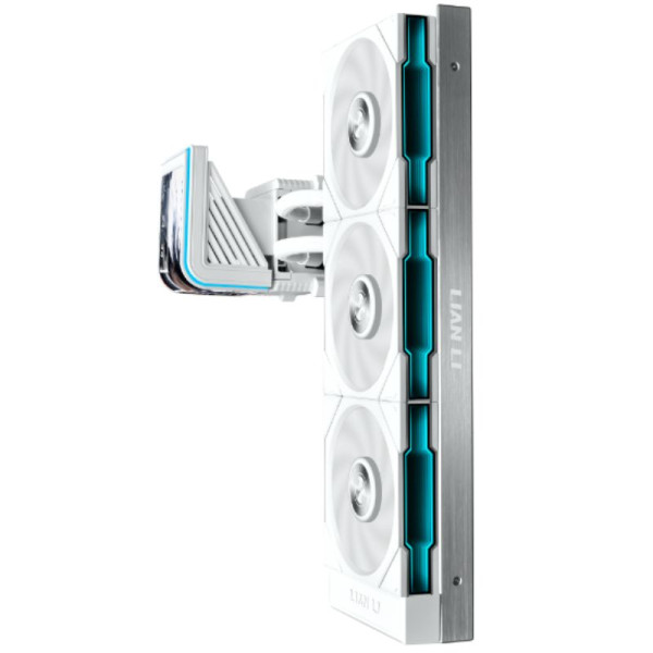 Lian Li HydroShift II OLED Curved 360TL (White) Kits Watercooling Lian Li, Ultra Pc Gamer Maroc