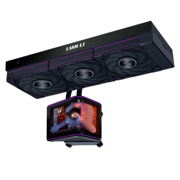 Lian Li HydroShift II OLED Curved 360P28 (Black) Kits Watercooling Lian Li, Ultra Pc Gamer Maroc