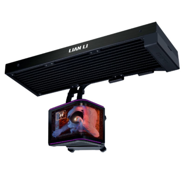 Lian Li HydroShift II OLED Curved 360 Fanless (Black) Kits Watercooling Lian Li, Ultra Pc Gamer Maroc
