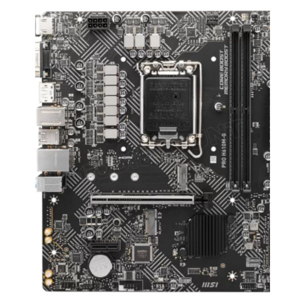 MSI PRO H610M-G DDR5 (Utilisé) Socket 1700 MSI, Ultra Pc Gamer Maroc