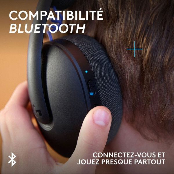 Logitech G G325 Lightspeed (Black) Casques Logitech, Ultra Pc Gamer Maroc
