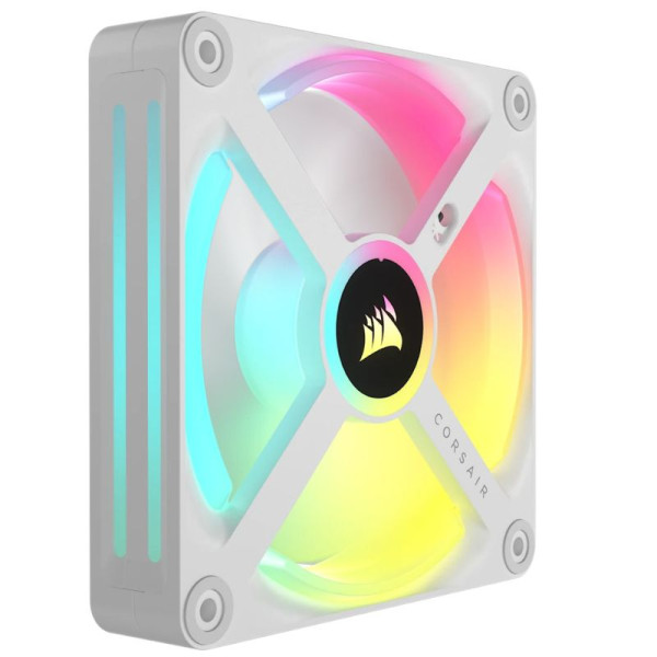 Corsair iCUE LINK QX120 RGB (3in1) Blanc Ventilateurs boîtier Corsair, Ultra Pc Gamer Maroc