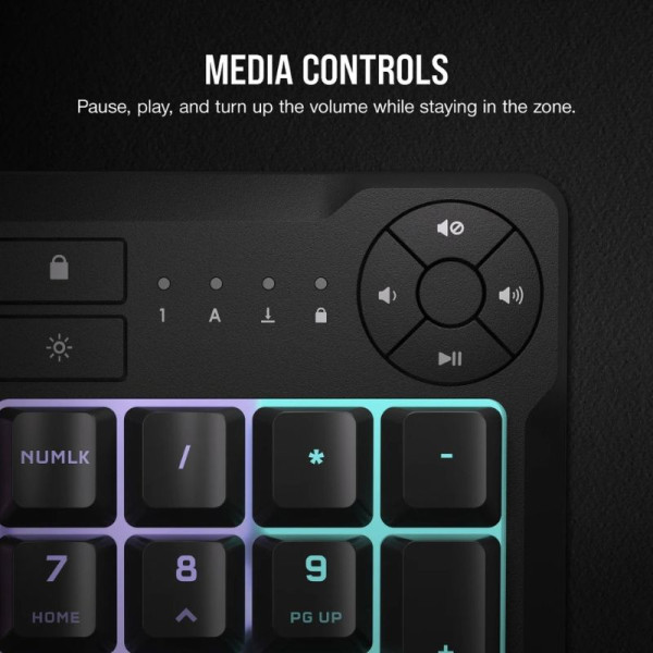 Corsair K55 CORE RGB Noir Claviers Corsair, Ultra Pc Gamer Maroc
