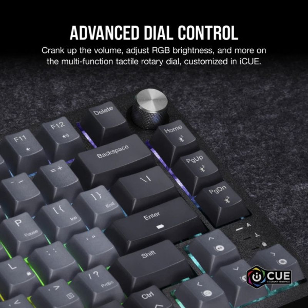 Corsair K65 Plus Wireless RGB (MLX Red) Claviers Corsair, Ultra Pc Gamer Maroc