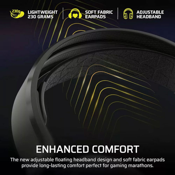 Corsair HS35 v3 (Noir) Casques Corsair, Ultra Pc Gamer Maroc