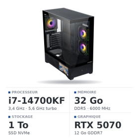 PC Gamer Ultrapc Intel Core i7 14700KF/1TB SSD/32GB DDR5/RTX5070
