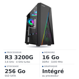 PC Gamer UltraPC Ryzen 3 3200G/256GB SSD/16GB/Radeon Vega8