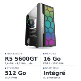 PC Gamer UltraPC Ryzen 5 5600GT/512GB SSD/16GB/Radeon Vega7
