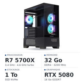 PC Gamer UltraPC Ryzen 7 5700X/1TB SSD/32GB/RTX5080