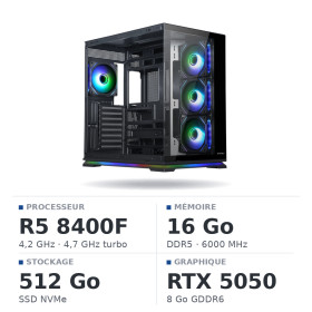 PC Gamer UltraPC Ryzen 5 8400F/512GB SSD/16GB DDR5/RTX5050