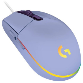 Logitech G102 LightSync RGB (Lilac) Souris Logitech, Ultra Pc Gamer Maroc