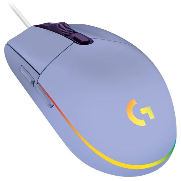 Logitech G102 LightSync RGB (Lilac) Souris Logitech, Ultra Pc Gamer Maroc