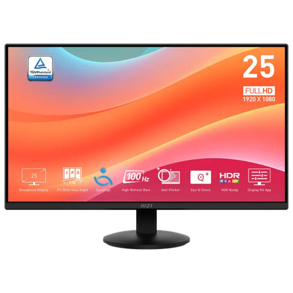 MSI PRO MP252L 24,5″ IPS 1ms  100Hz