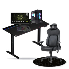 SETUP Complet Ryzen 7 5800X RTX3050 8Go + MAG 272F X24 27" 240Hz + XGC-870 + Fauteuil Nightfall + Bureau NEXUS + Tapis