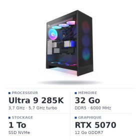 PC Gamer UltraPC Ultra 9 285K/1TB SSD/32GB DDR5/RTX5070