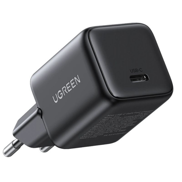 Ugreen Chargeur X513 USB-C 30W GaN Noir (65007)