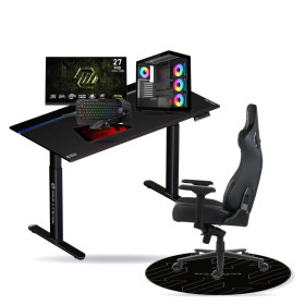 SETUP Complet Ryzen 7 5800X/1TB SSD/32GB/RTX5080 + 27" 240Hz + S101-BA-3 + Fauteuil Basilisk + Bureau TITAN PRO 140 + Tapis