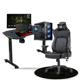SETUP Complet Intel Core i7 14700KF/1TB SSD/16GB DDR4/RTX3060 12GB + 27" 240Hz + S101-BA-3 + Nightfall + NEXUS + Tapis