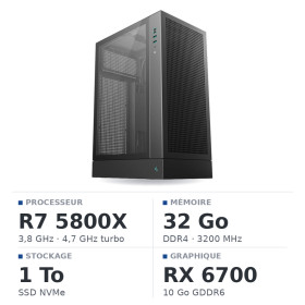 PC Gamer UltraPC Ryzen 7 5800X/32GB/1TB SSD/RX6700 10GB