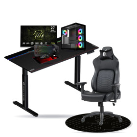 SETUP Complet Ryzen 7 5800X/16GB/1TB SSD/RTX5060 + 27" 240Hz + S101-BA-3 + Fauteuil Nightfall + Bureau NEXUS + Tapis