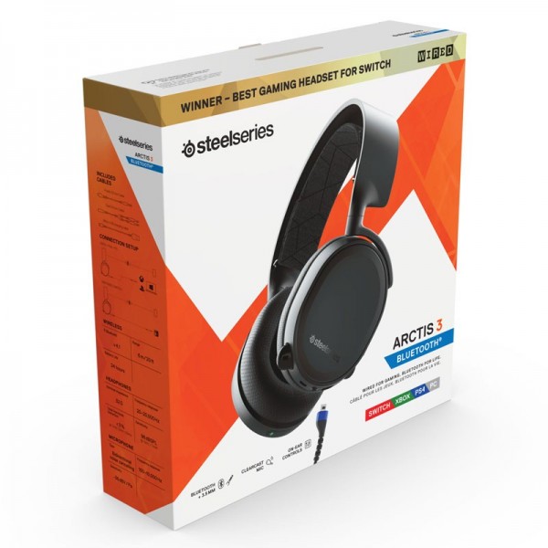 SteelSeries Arctis 3 Bluetooth 2019 (noir) Casques SteelSeries, Ultra Pc Gamer Maroc